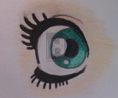 400x331 How To Draw Simple Eyes, Step - Pictures Of Eyes Drawing