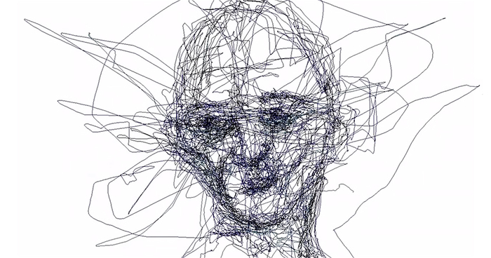 700x368 I Draw Portraits Using Only My Eyes Bored Panda - Pictures Of Eyes Drawing