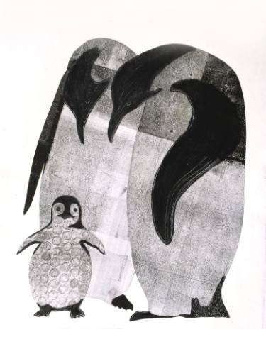 375x492 penguins drawing - Pictures Of Penguins Drawing