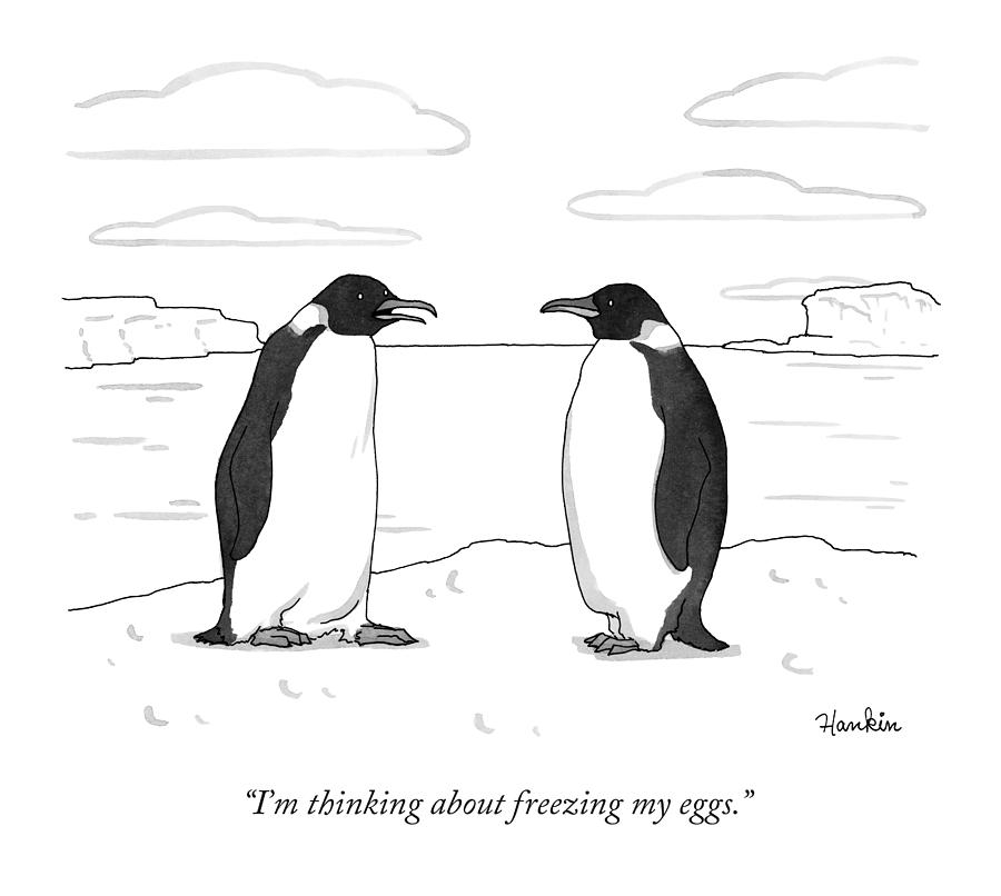 900x806 two penguins converse drawing - Pictures Of Penguins Drawing