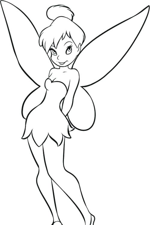 Pictures Of Tinkerbell Drawing at Explore