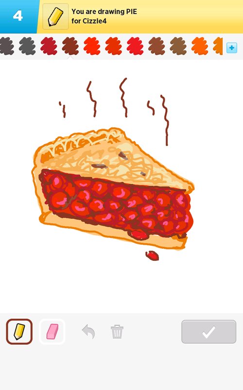 500x800 pie drawings - Pie Drawing