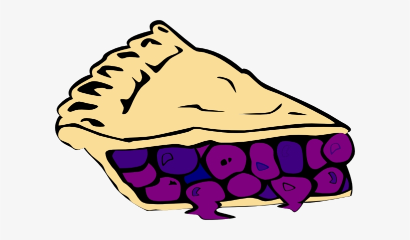 820x481 blueberry pie drawing - Pie Drawing