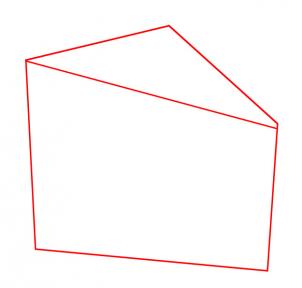 302x288 How To Draw How To Draw A Cute Cake - Piece Of Cake Drawing