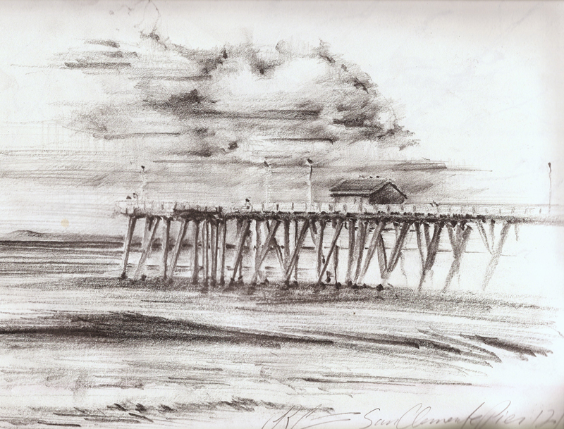 Pier Drawing at Explore collection of Pier Drawing