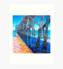210x230 pier drawing art prints redbubble - Pier Drawing