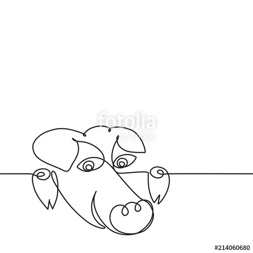 500x500 Happy Pig Snout Drawing - Pig Nose Drawing
