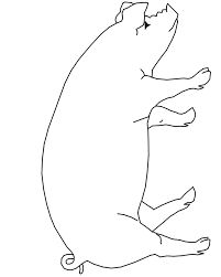 201x251 best pig drawings images pig drawing, pork, animal drawings - Pig Outline Drawing