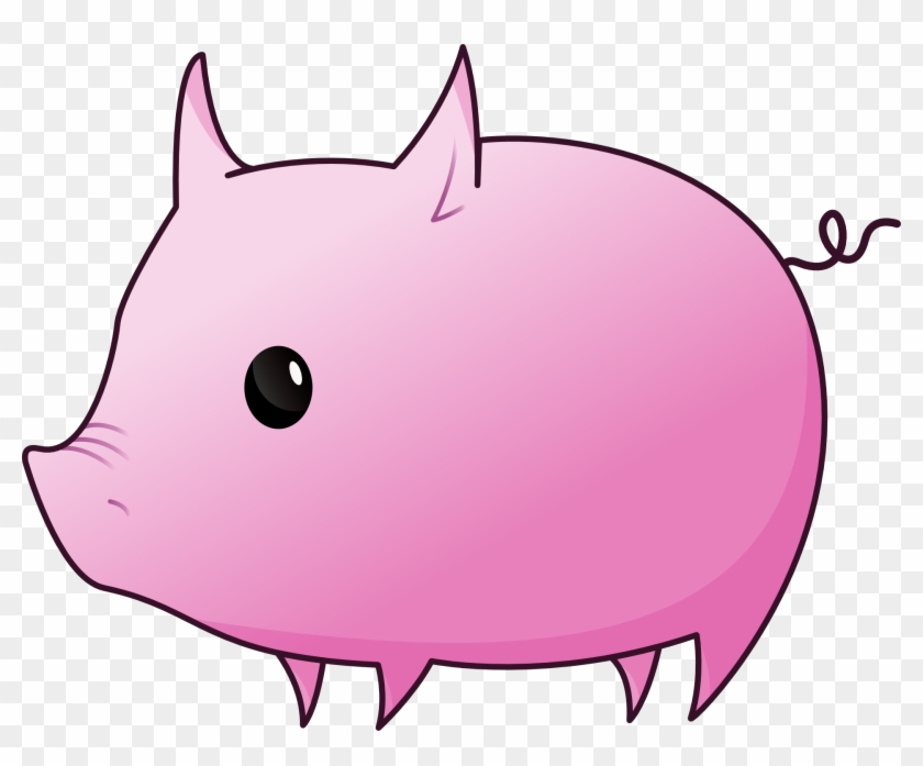 840x697 Baby, Icon, Outline, Drawing, Silhouette, Face - Pig Outline Drawing
