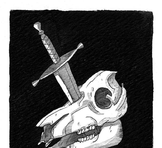 691x630 The Art Of M S Corley Pig Skull - Pig Skull Drawing