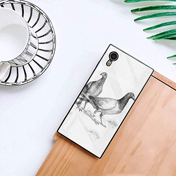 569x569 Yokirin Square Phone Case For Iphone Xr, Pigeon - Pigeon Drawing