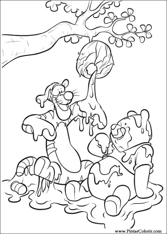 567x794 Drawings To Paint Colour Piglet - Piglet Drawing