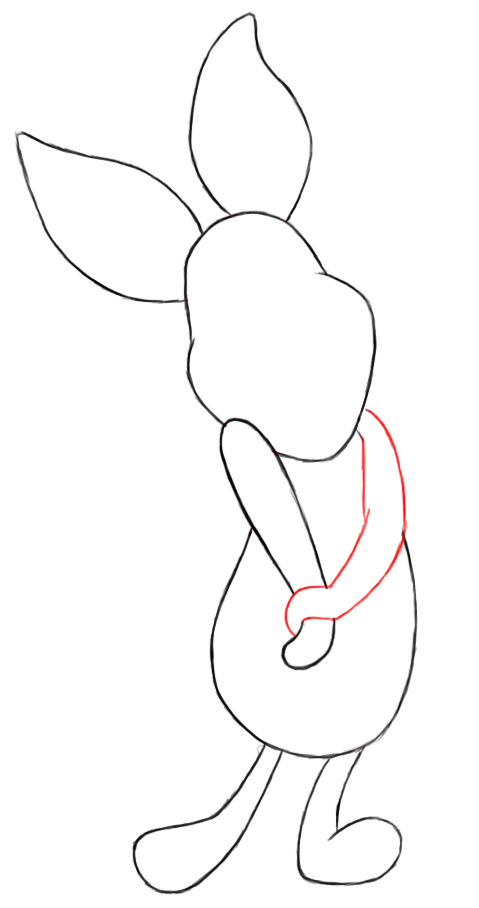 479x908 How To Draw Piglet - Piglet Drawing