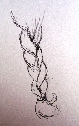 277x440 manga drawing course iii - Pigtails Drawing