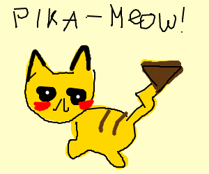 300x250 pikachu cat drawing - Pikachu Cat Drawing