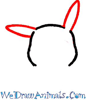 300x350 How To Draw Pikachu Pokemon - Pikachu Drawing