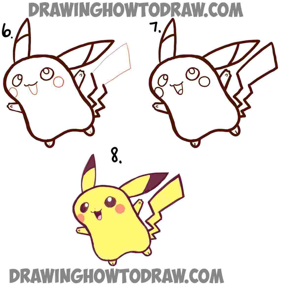 1146x1173 easy for kids and color rhyoutubecom how pikachu drawing easy - Pikachu Drawing Easy