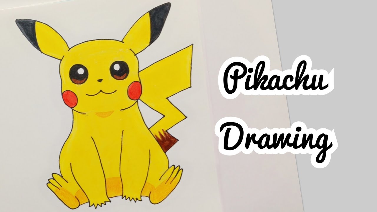 1280x720 pikachu easy drawing tutorialpikachu drawinghow to draw pikachu - Pikachu Easy Drawing