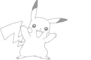 300x200 How To Draw Pikachu - Pikachu Images For Drawing
