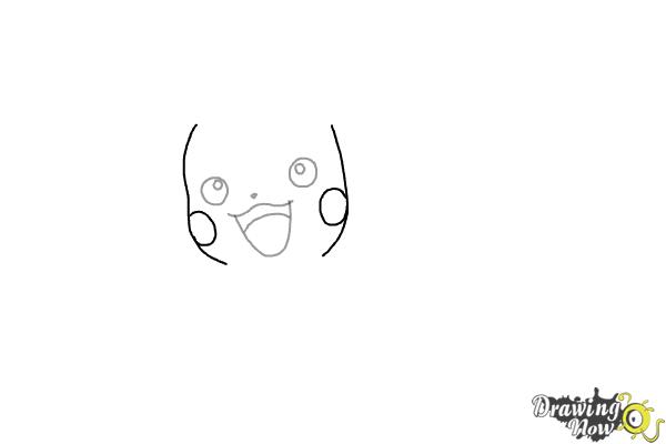 600x400 How To Draw Pikachu - Pikachu Line Drawing