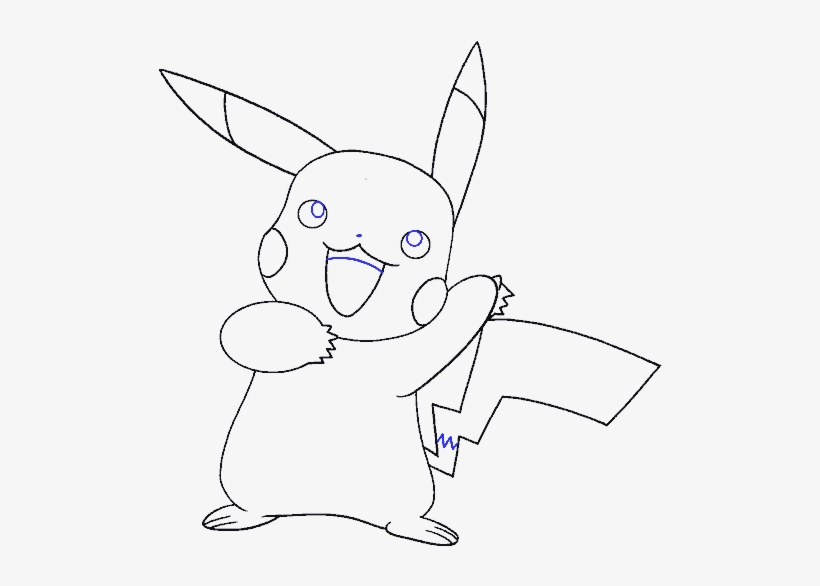 820x586 how to draw a pikachu easy drawing guides - Pikachu Pictures Drawing