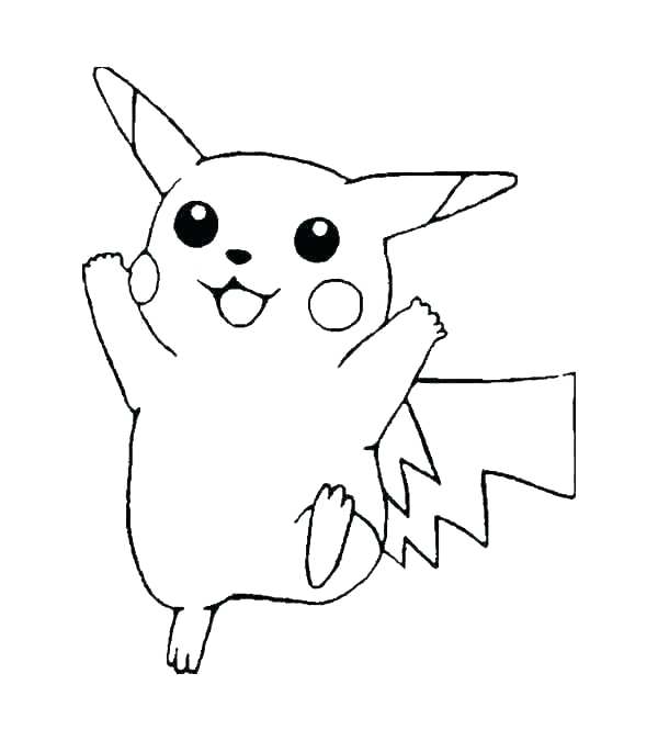 Pikachu Simple Drawing at PaintingValley.com | Explore collection of ...