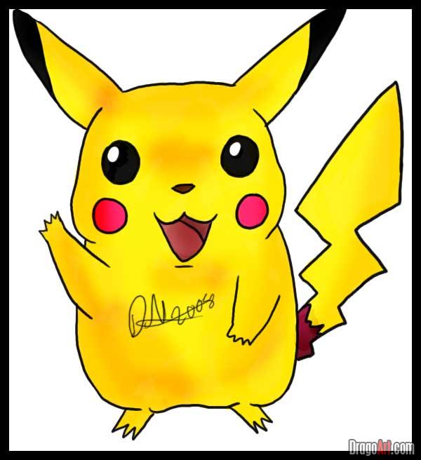 Pikachu Simple Drawing at PaintingValley.com | Explore collection of ...