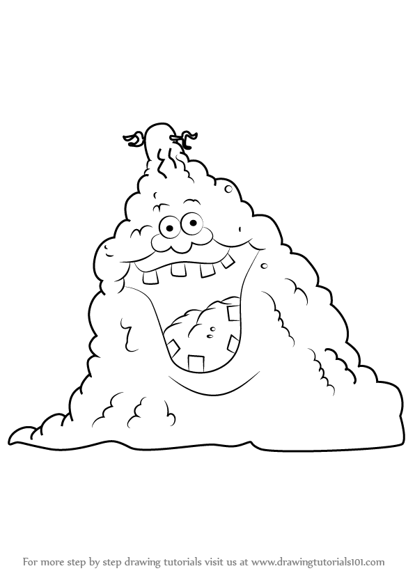 596x843 learn how to draw dirt pile from uncle grandpa - Pile Drawing