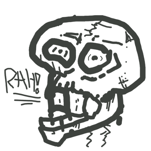 512x512 pile o' bones - Pile Of Bones Drawing