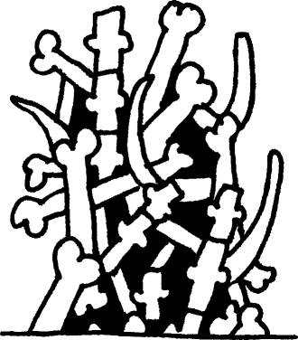 330x376 a pile of bones - Pile Of Bones Drawing