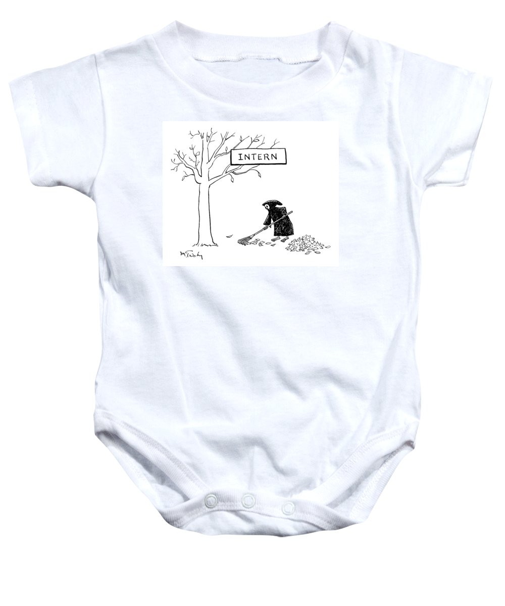 1000x1200 the grim reaper rakes up a pile of leaves onesie for sale - Pile Of Leaves Drawing