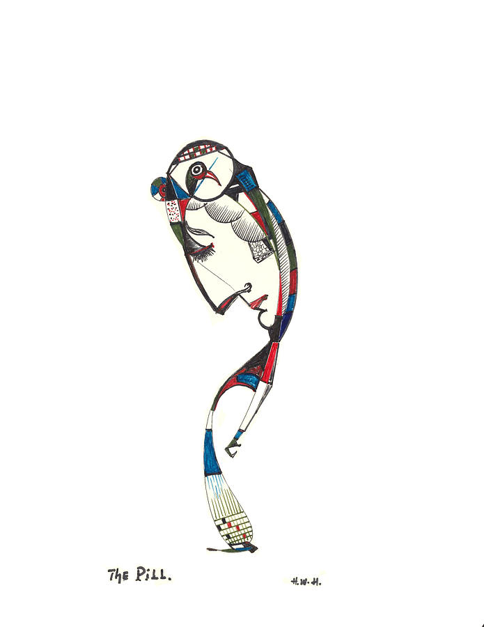 695x900 the pill drawing - Pill Drawing