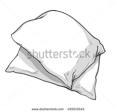 450x432 pillow drawing, pillow study - Pillow Drawing