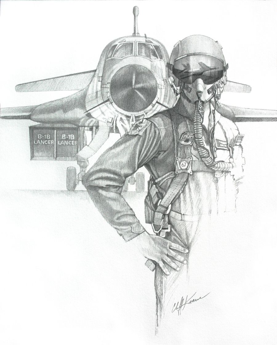 900x1120 lancer bomber pilot drawing - Pilot Drawing