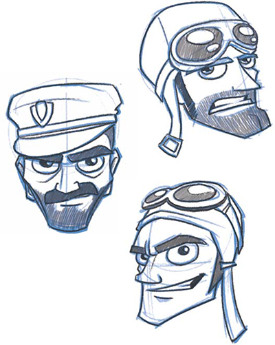 400x501 brainstorm sketching pilot - Pilot Drawing