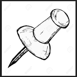 250x247 Metal Drawing Pin - Pin Drawing