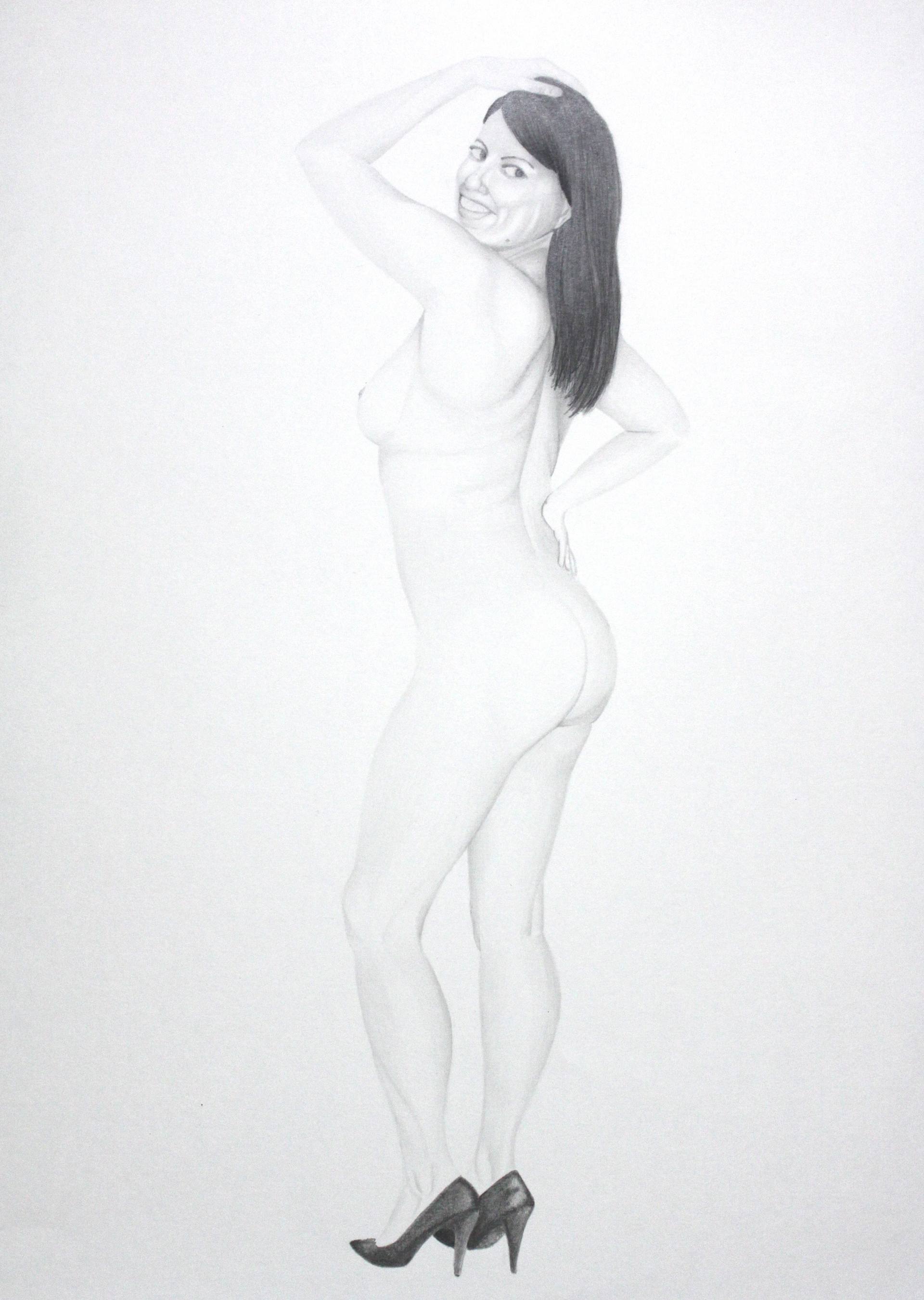 1920x2700 Pin Up Girl Drawing - Pin Up Drawing