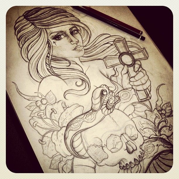 612x612 Pin Up Tattoo Designs Tumblr - Pin Up Drawings Tumblr
