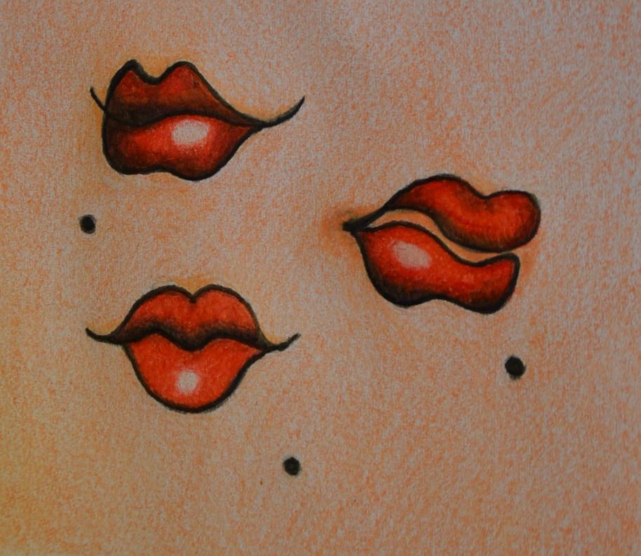 914x793 Diy Pin Up Girl Tattoo Draw Steps - Pin Up Girl Drawings