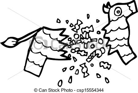 450x303 cartoon pinata - Pinata Drawing