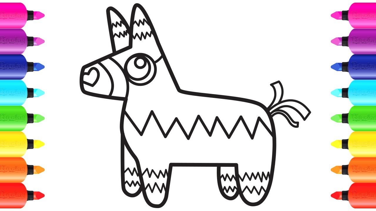 Pinata Template Printable Printable Word Searches