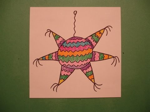 480x360 let's draw a pinata! - Pinata Drawing