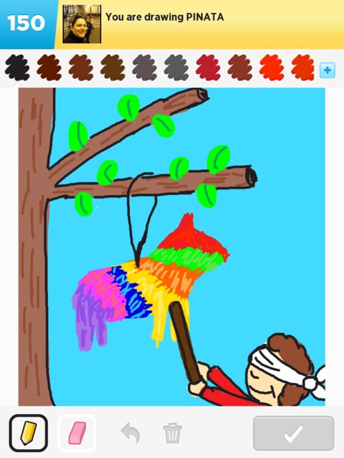 500x667 pinata drawings - Pinata Drawing