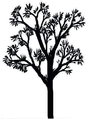 301x400 easy trees tree drawing easy landscape drawing tutorial how - Pine Tree Drawing Tutorial