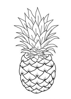 236x331 How To Draw A Pineapple Step - Pineapple Drawing