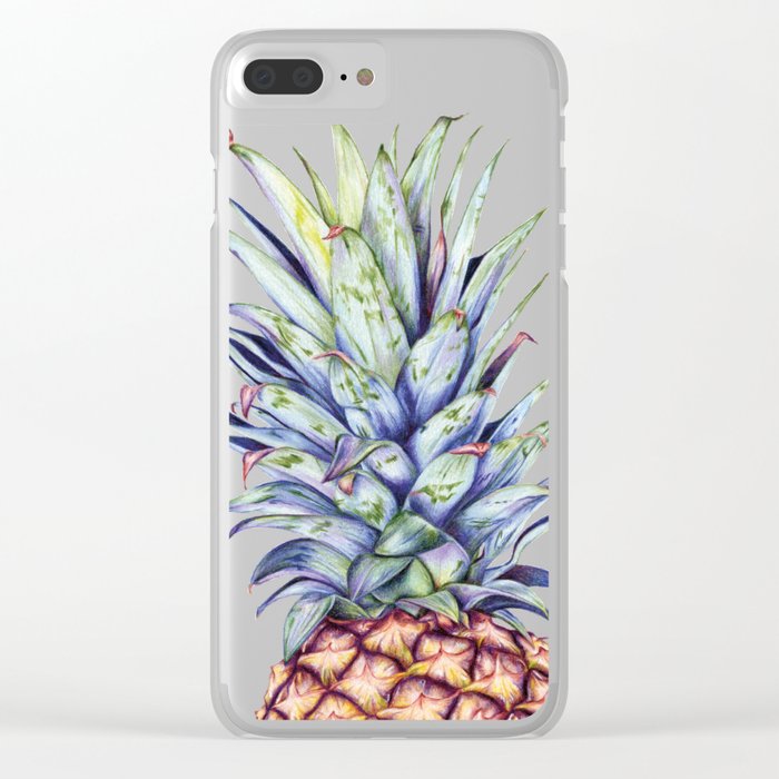 700x700 pineapple drawing clear iphone case - Pineapple Drawing