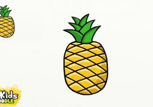 300x210 Drawing A Pineapple Pineapple Outline Drawing At Getdrawings - Pineapple Outline Drawing