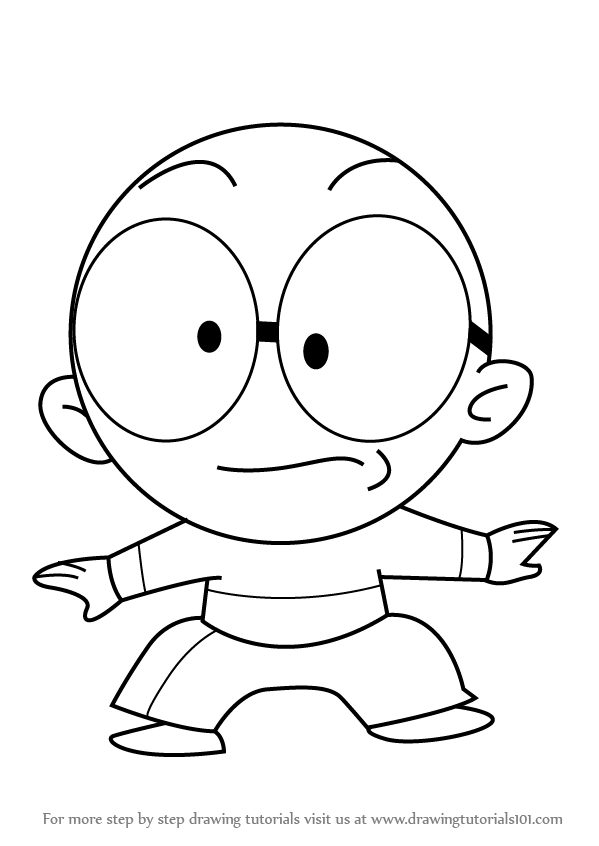 599x846 learn how to draw ping pong from xiaolin chronicles - Ping Drawing