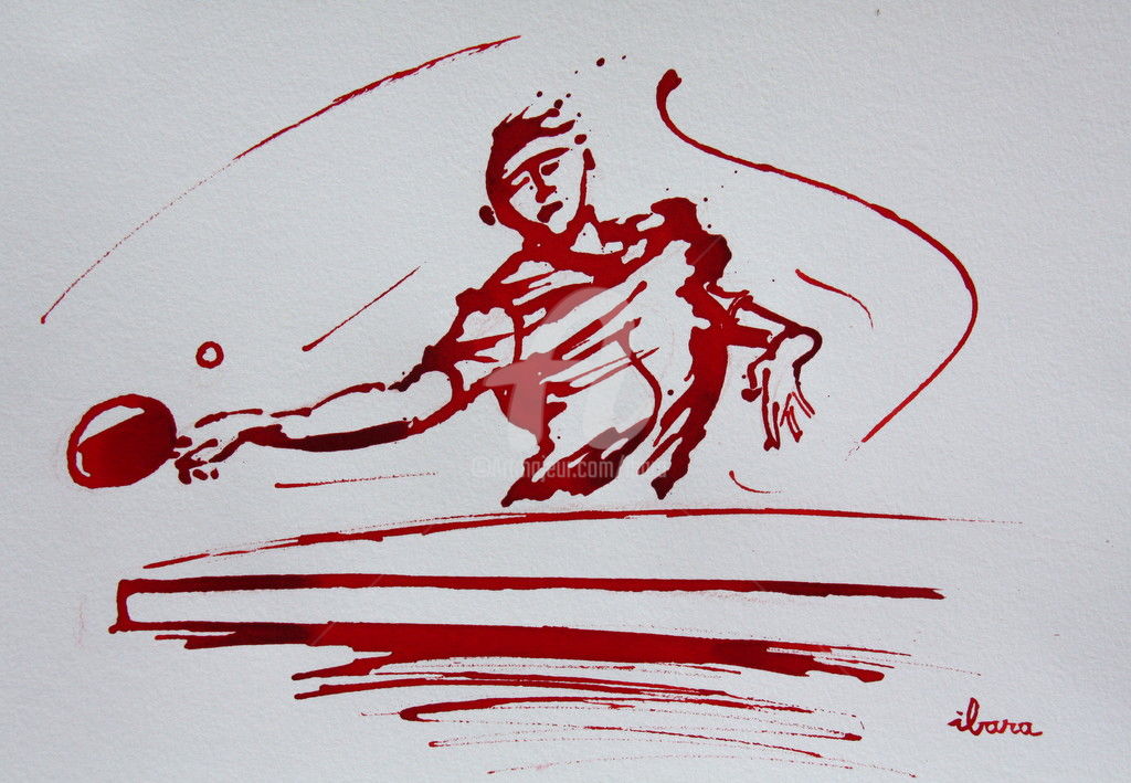 1024x709 ping pong drawing - Ping Drawing