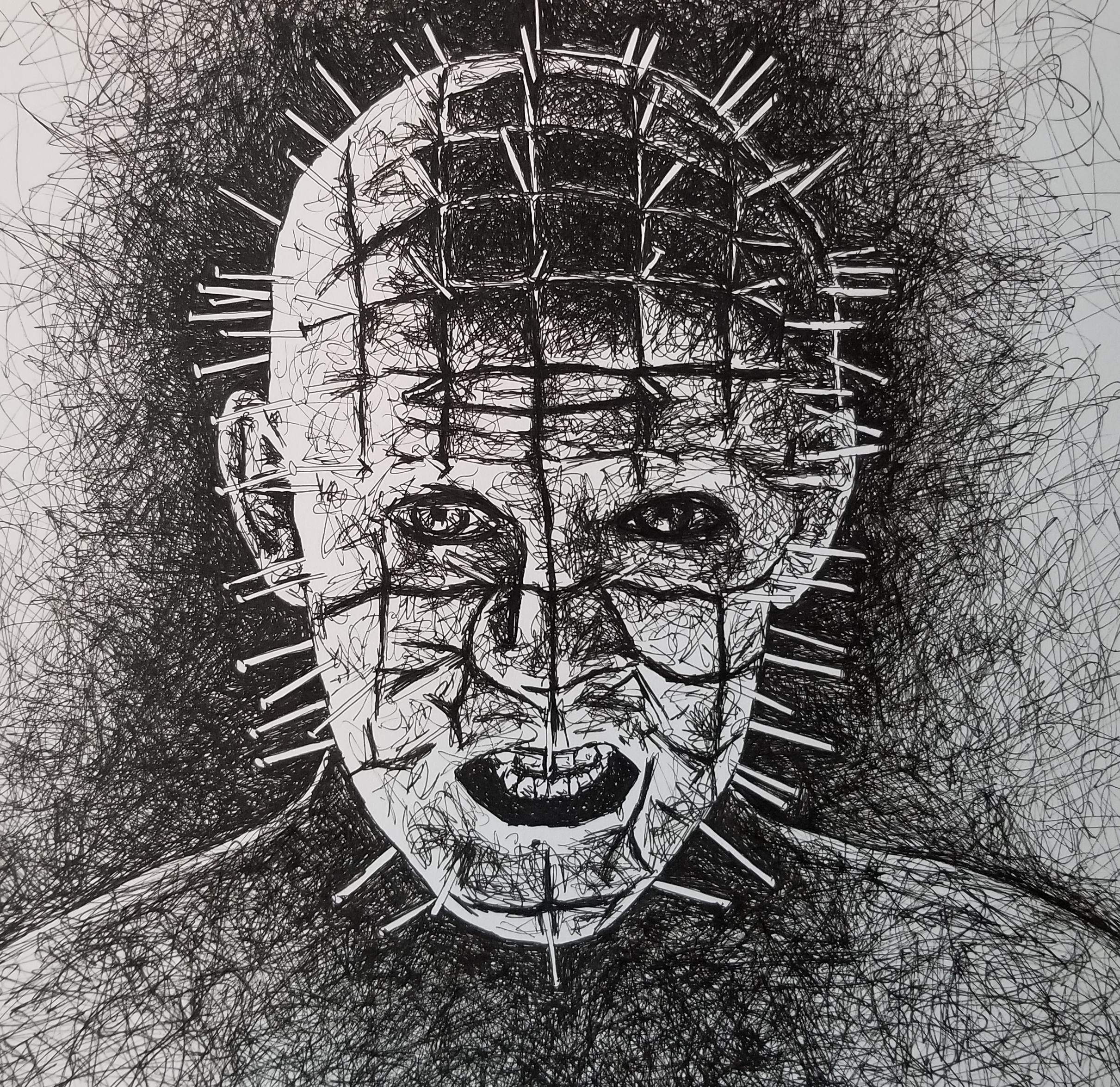 2421x2350 Pinhead Drawing - Pinhead Drawing